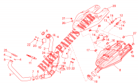 Exhaust unit voor Aprilia Dorsoduro ABS 2015