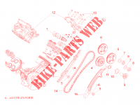 Rear cylinder timing system voor Aprilia Dorsoduro ABS 2015