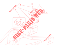 REMKLAUW ACHTER voor Aprilia RS4 50 2T 2014