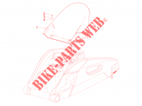 Pompe frein arrière voor Aprilia RSV4 1000 RR 2016