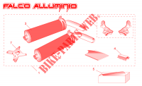 Acc.   Performance  parts II voor Aprilia SL Falco 2000
