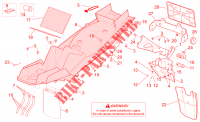Rear body    Undersaddle voor Aprilia SL Falco 2000