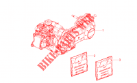 Complete motor voor Aprilia SR Motard 4T E3 2014