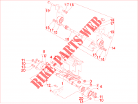 Schommelarm voor Aprilia SRV 4T 8V E3 2013