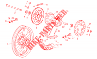 Rear wheel voor Aprilia RX 2015